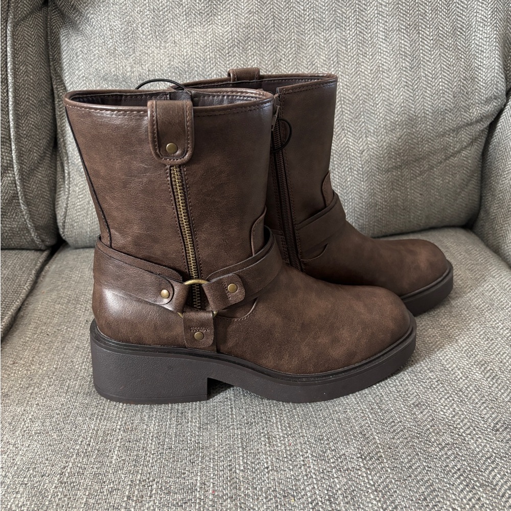 Jellypop Woman’s Brown Boots Sz 10M - Picture 3 of 9
